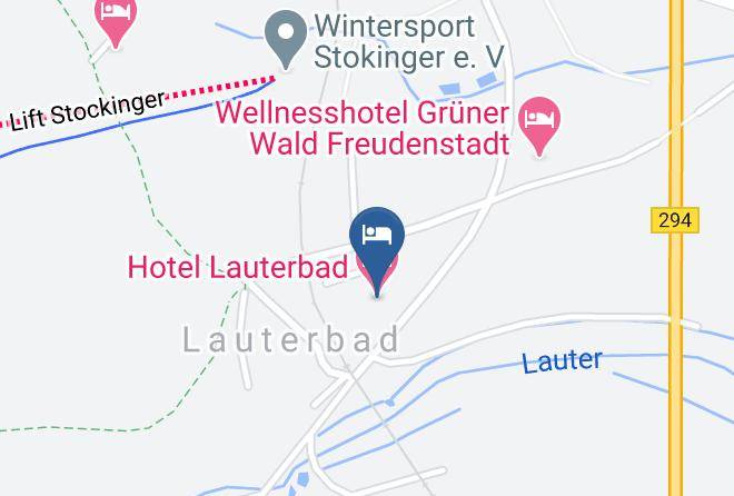 Freudenstadt - Hotel Lauterbad Gmbh Maps