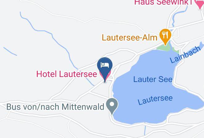Garmisch Partenkirchen - Hotel Lautersee Maps