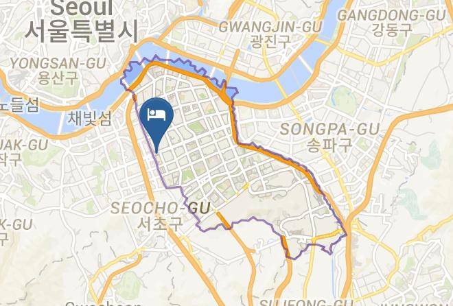 Gangnamgu - Hotel Lava Maps