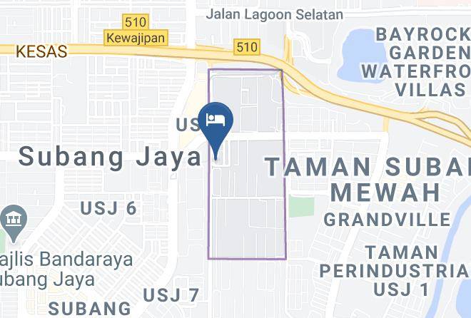 Petaling - Lavender Inn Usj Maps