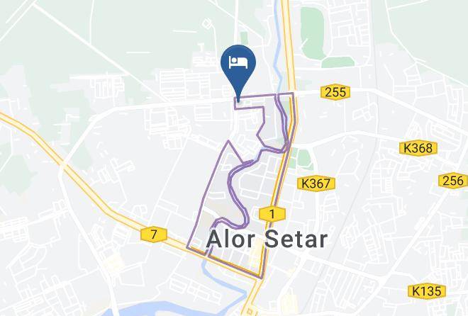 Daerah Kota Setar - Hotel Lavender Maps