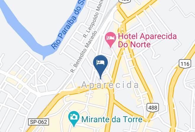 Aparecida - Hotel Laville Maps