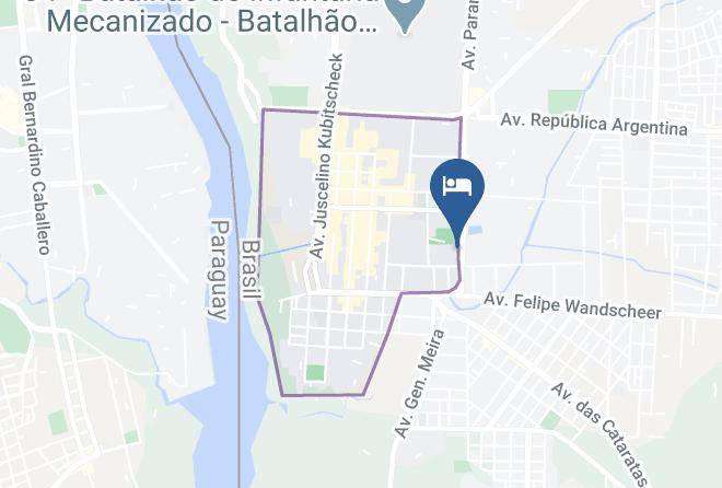 Foz Do Iguacu - Hotel Lawrence Maps
