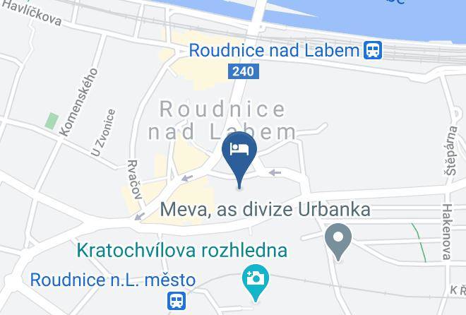 Litomerice - Hotel Lawrence Maps