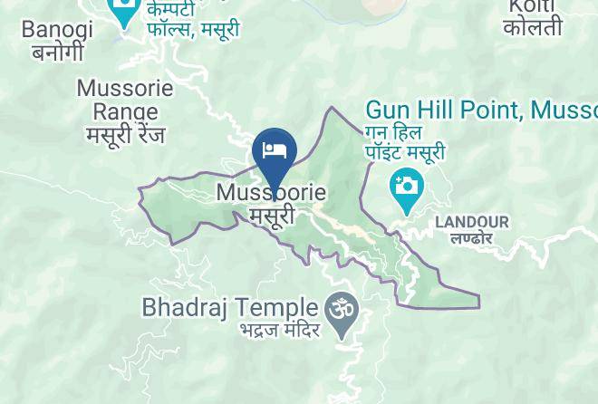 Mussoorie - Hotel Laxmi Palace Maps
