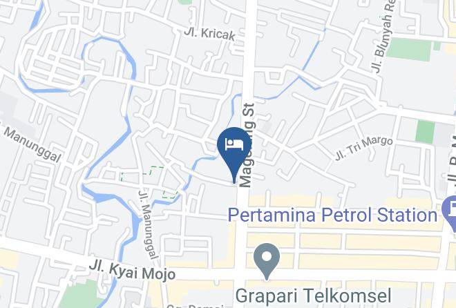 Kota Yogyakarta - Hotel Laxston Jl Magelang Maps