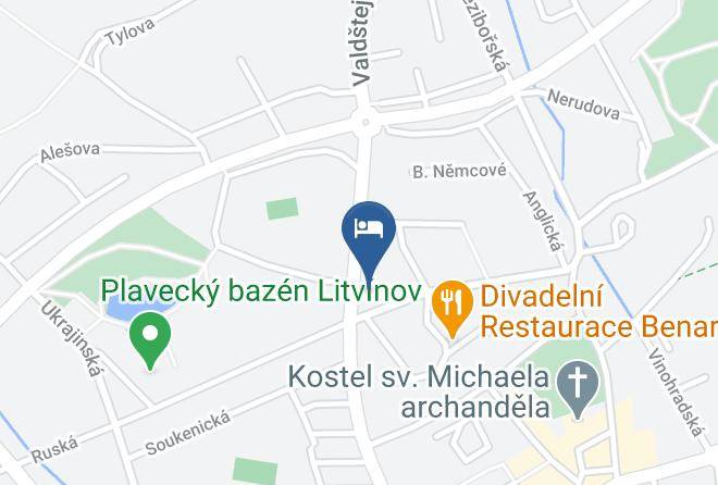 Most - Hotel Lazensky Vrch Maps