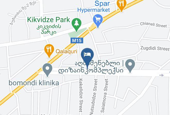 Kutaisi - Hotel Lazi Maps