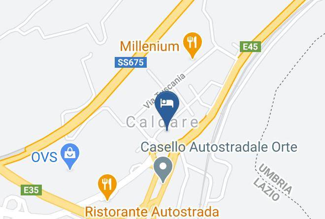 Hotel Lazio Ristorante Map