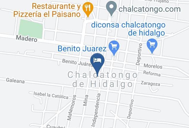 Chalcatongo De Hidalgo - Hotel Lazo Maps