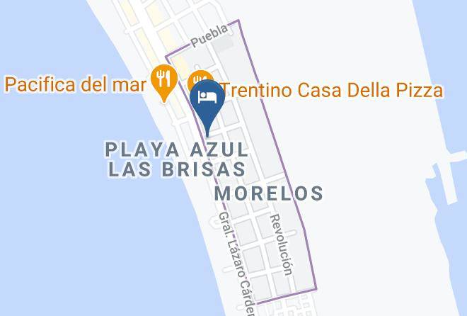 Manzanillo - Hotel Lb Maps