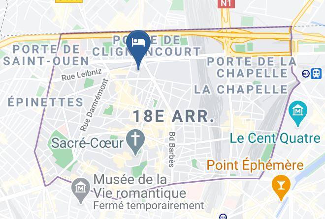 Paris - Hotel Le 18 Paris Maps