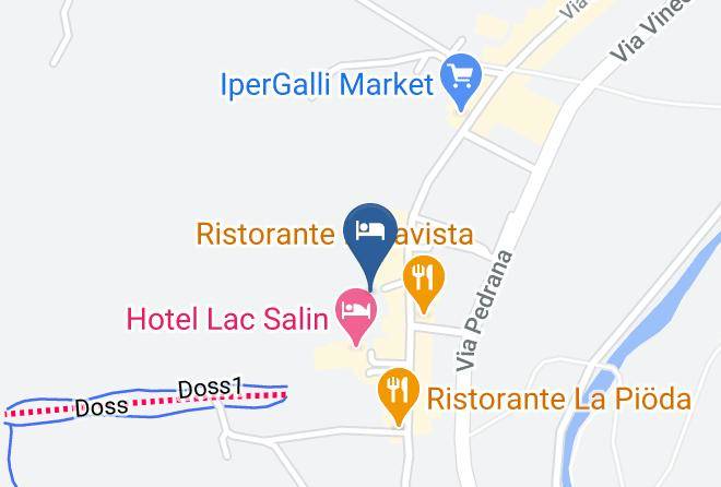 Sondrio - Hotel Le Alpi Maps
