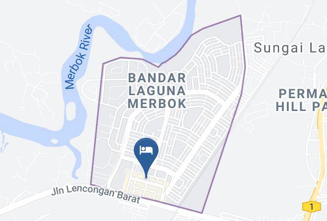 Kuala Muda District - Hotel Le An Maps