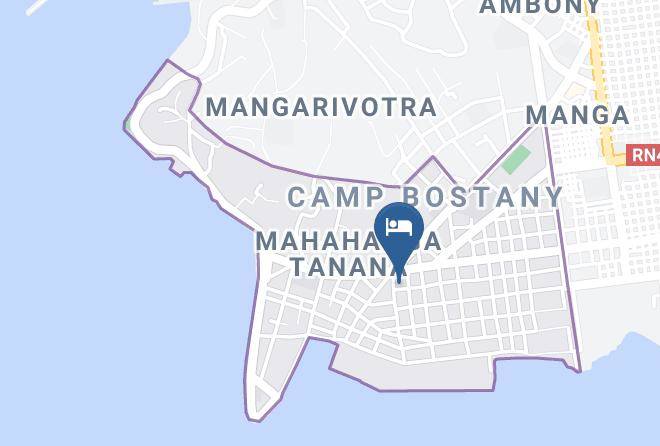 Mahajanga I - Hotel Le Badamier Maps