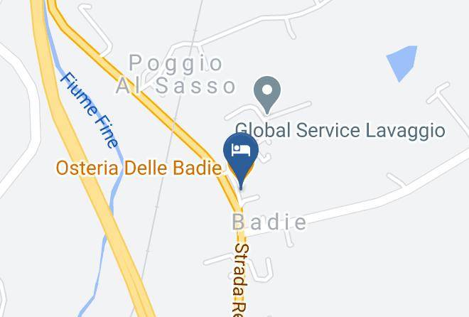 Pisa - Hotel Le Badie Maps