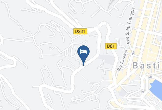 Northernsica - Hotel Le Bastia Maps