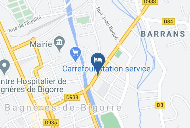 Hautes Pyrenees - Hotel Le Bearn Maps