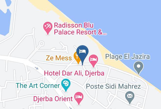 Djerba - Hotel Le Beau Sejour Maps