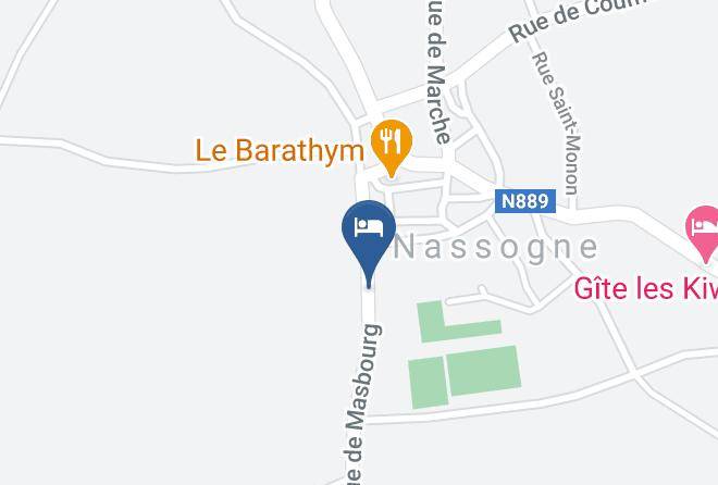 Luxemburg Province - Hotel Le Beau Sejour Maps
