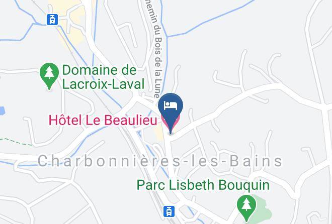 Rhone - Hotel Le Beaulieu Maps