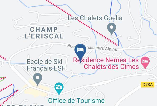 Savoie - Hotel Le Beausoleil Maps