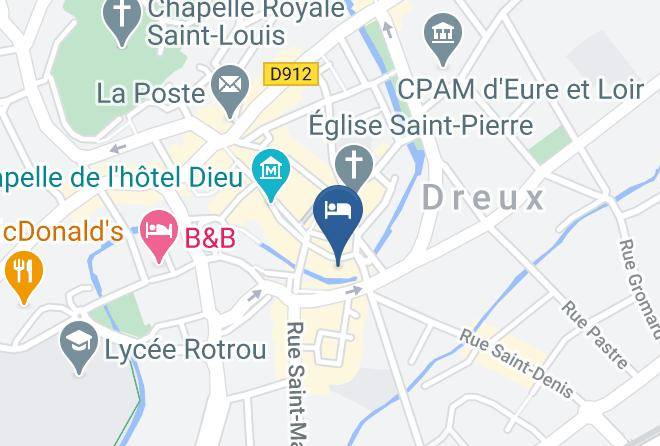 Eure Et Loir - Hotel Le Beffroi Maps