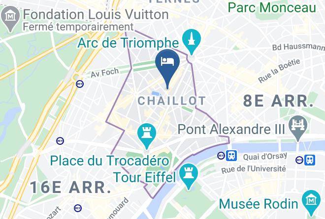 Hotel Le Belgrand Paris Champs Elysees Tapestry Collection By Hilton Map