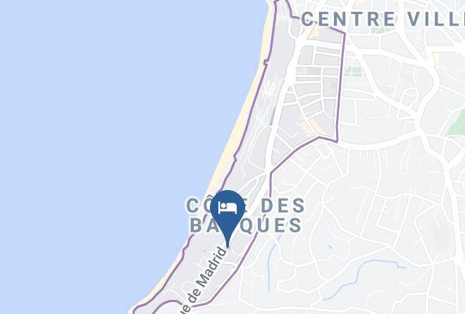 Pyrenees Atlantiques - Hotel Le Biarritz Maps