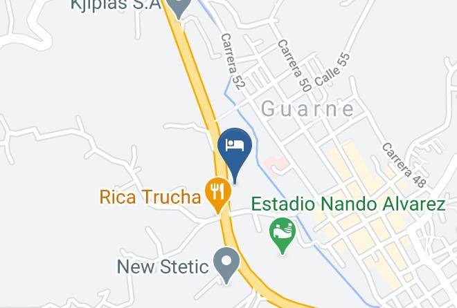 Guarne - Hotel Le Biciclette Guarne Maps