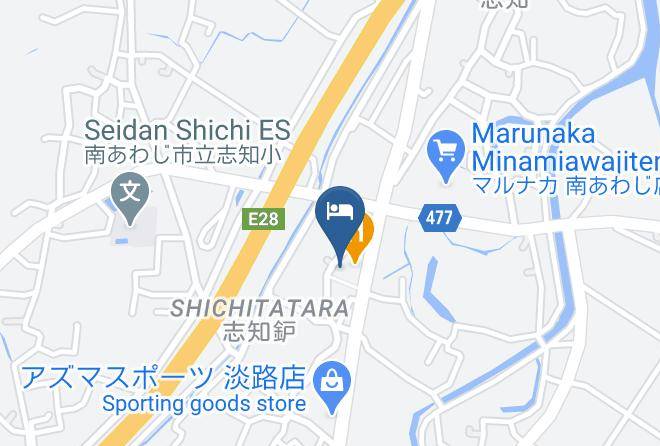 Hotel Le Blanche Map