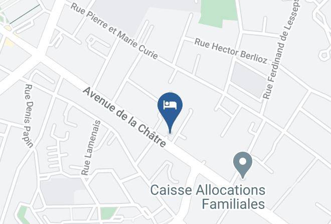 Indre - Hotel Le Boischaut Maps