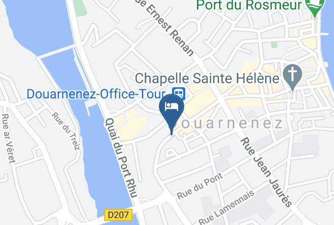 Finistere - Hotel Le Bretagne Maps