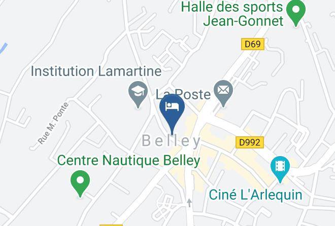 Ain - Hotel Le Bugey Maps