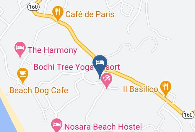 Nicoya - Hotel Le Cabanon Maps