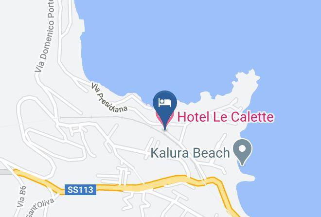 Palermo - Hotel Le Calette Maps