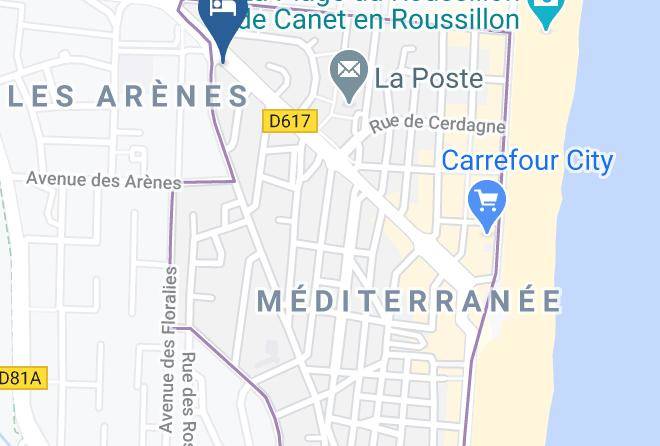 Pyrenees Orientales - Hotel Le Canetois Maps