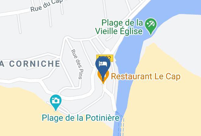 Manche - Hotel Le Cap Maps