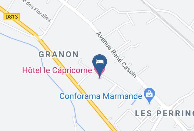 Lot Et Garonne - Hotel Le Capricorne Maps