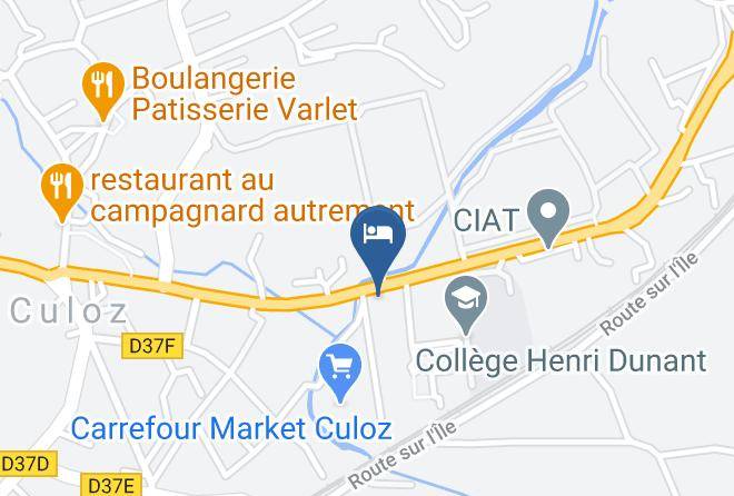 Ain - Hotel Le Cardinal Maps