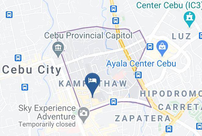 Cebu - Hotel Le Carmen Maps
