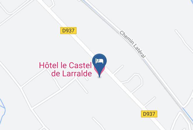 Pyrenees Atlantiques - Hotel Le Castel De Larralde Maps
