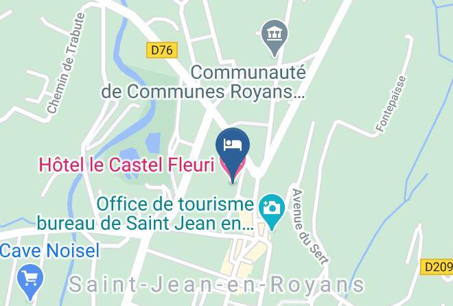 Drome - Hotel Le Castel Fleuri Maps