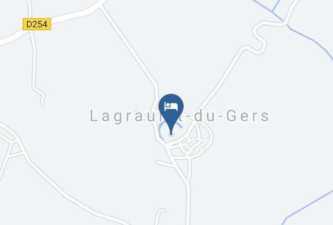 Gers - Hotel Le Castel Pierre De Lagraulet 4 Etoiles Maps