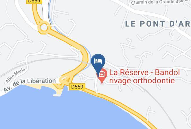 Var - Hotel Le Castel Maps