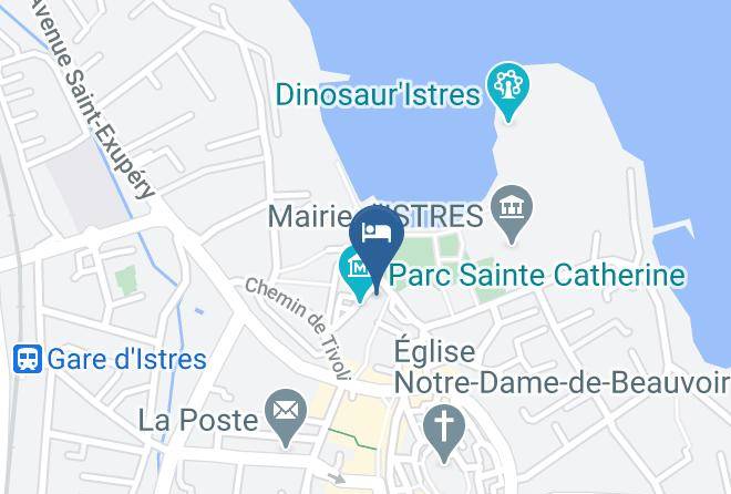 Bouches Du Rhone - Hotel Le Castellan Maps