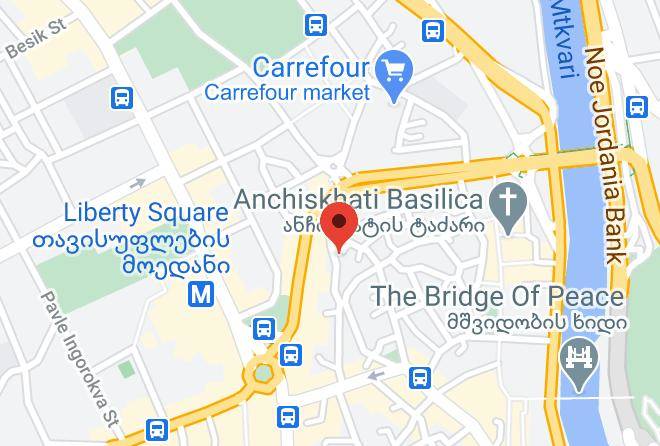 Tbilisi - Hotel Le Caucase Maps
