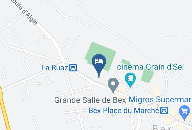 Aigle - Hotel Le Cedre Maps