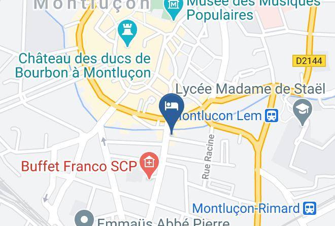 Allier - Hotel Le Celtic Maps