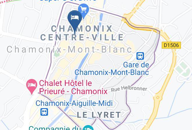 Haute Savoie - Hotel Le Chamonix Maps